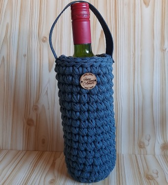 Porta garrafa de vinho